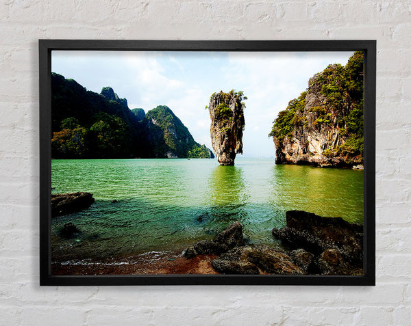 Perfect Hideaway Framed Print