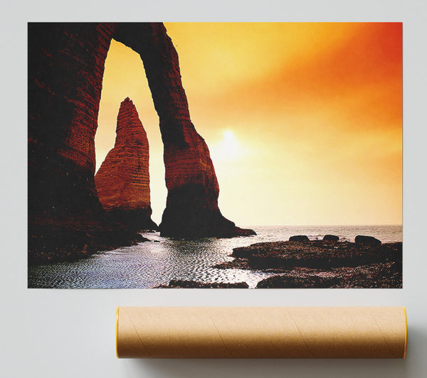 Architectural Ocean Print