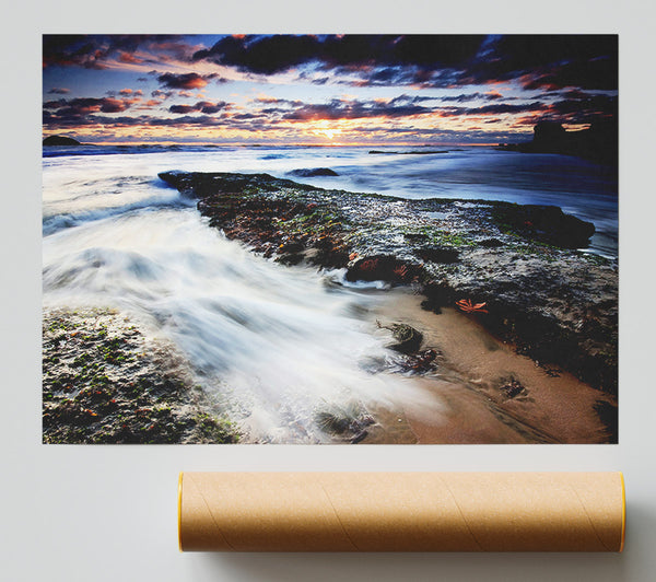 The Path Of The Ocean Swell Print