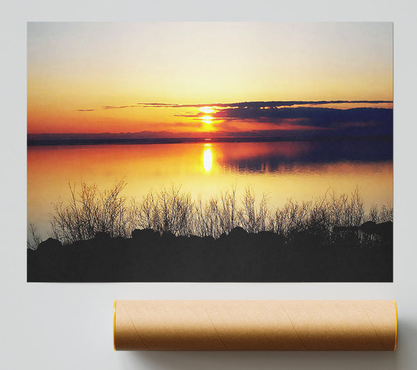 Reflections Of The Lake Print