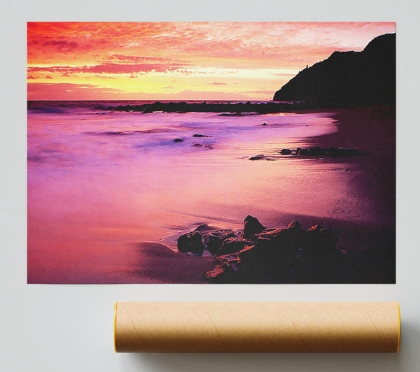 The Rainbow Ocean Print