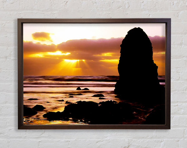 Earths Architect Framed Print