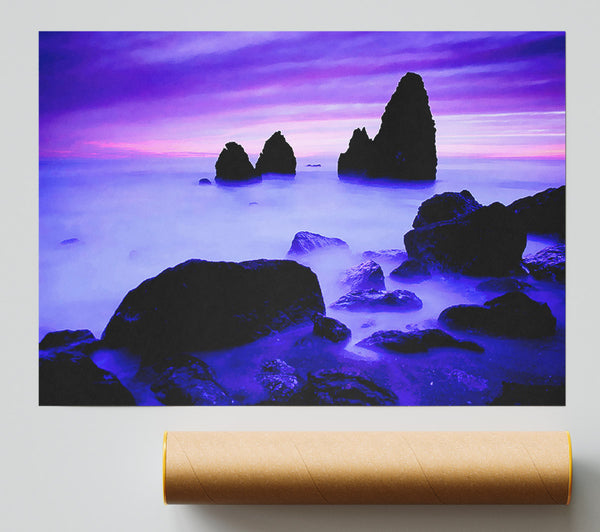 Lilac Ocean Mist Giclee Print