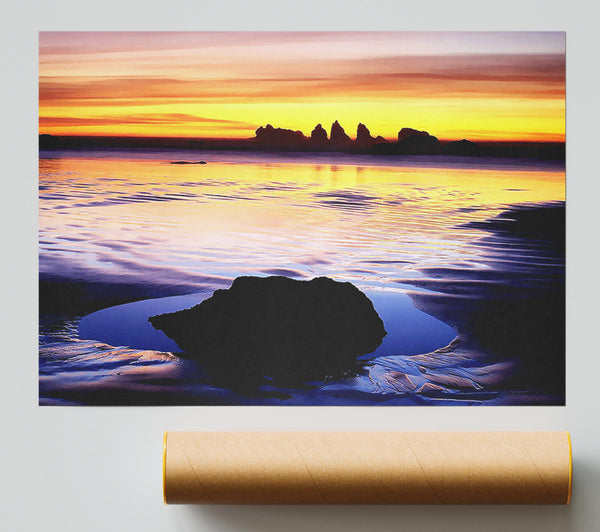 Rock Pool Skys Print