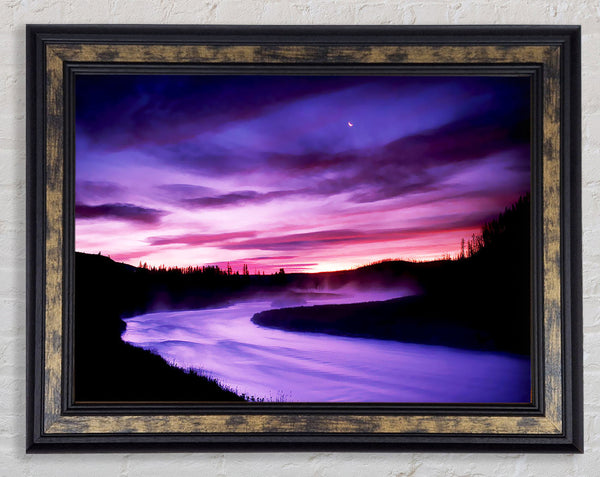 Mystical River Framed Print