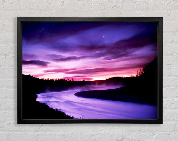 Mystical River Framed Print