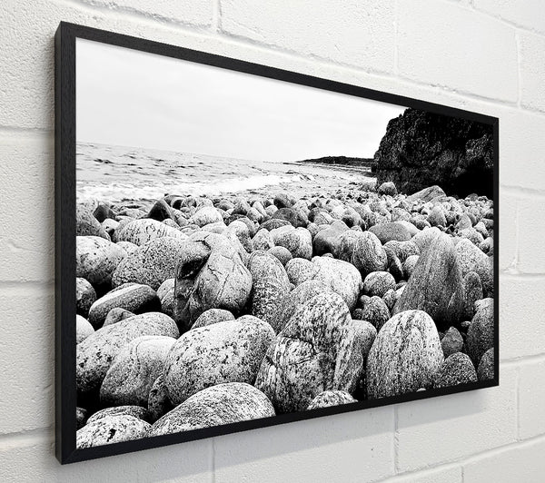 Pebbles To The Ocean B n W