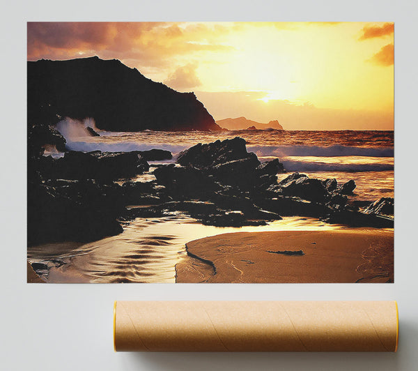 Love On The Rocks Print