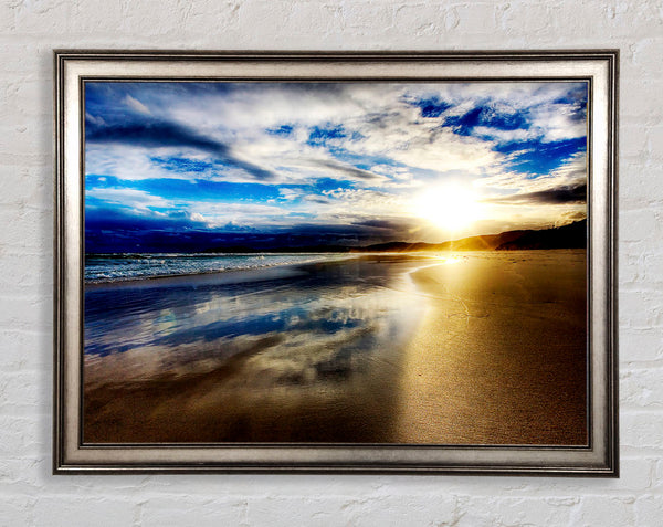 Follow The Sun Framed Print