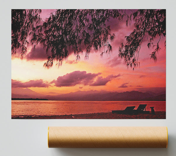 Lovers Paradise Island Print