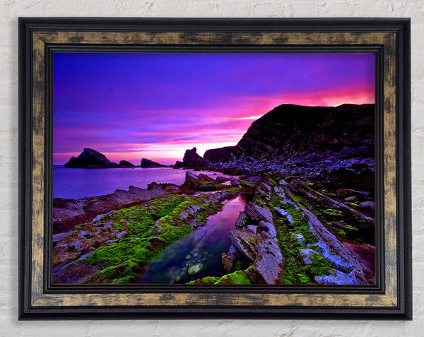 Mupe Bay England Framed Print