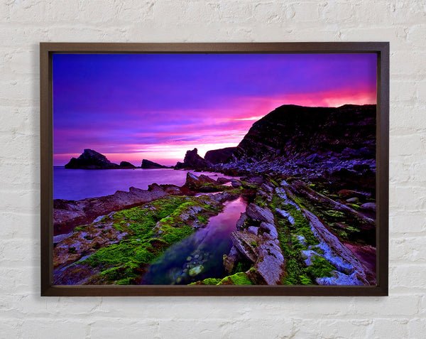 Mupe Bay England Framed Print