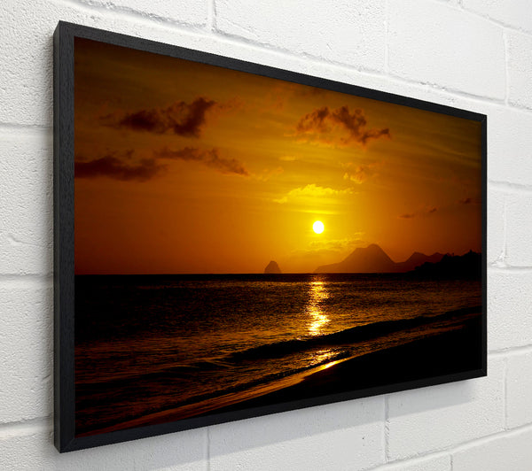 Caramel Ocean Sunset