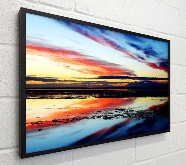 Rainbow Ocean Skies Blue