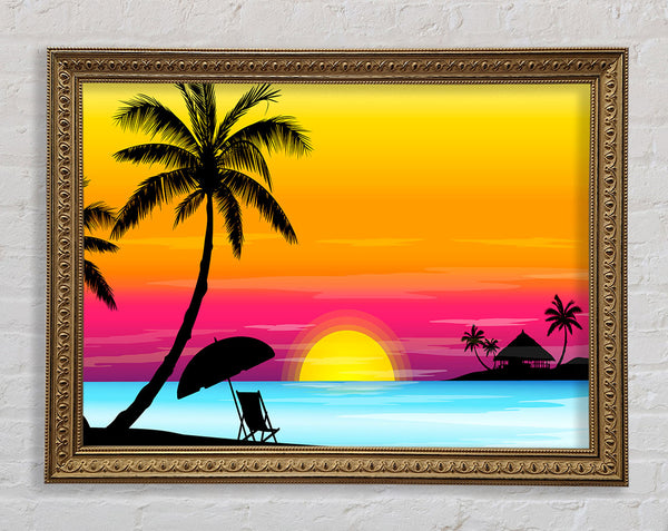 Destination Dream Framed Print