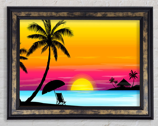 Destination Dream Framed Print