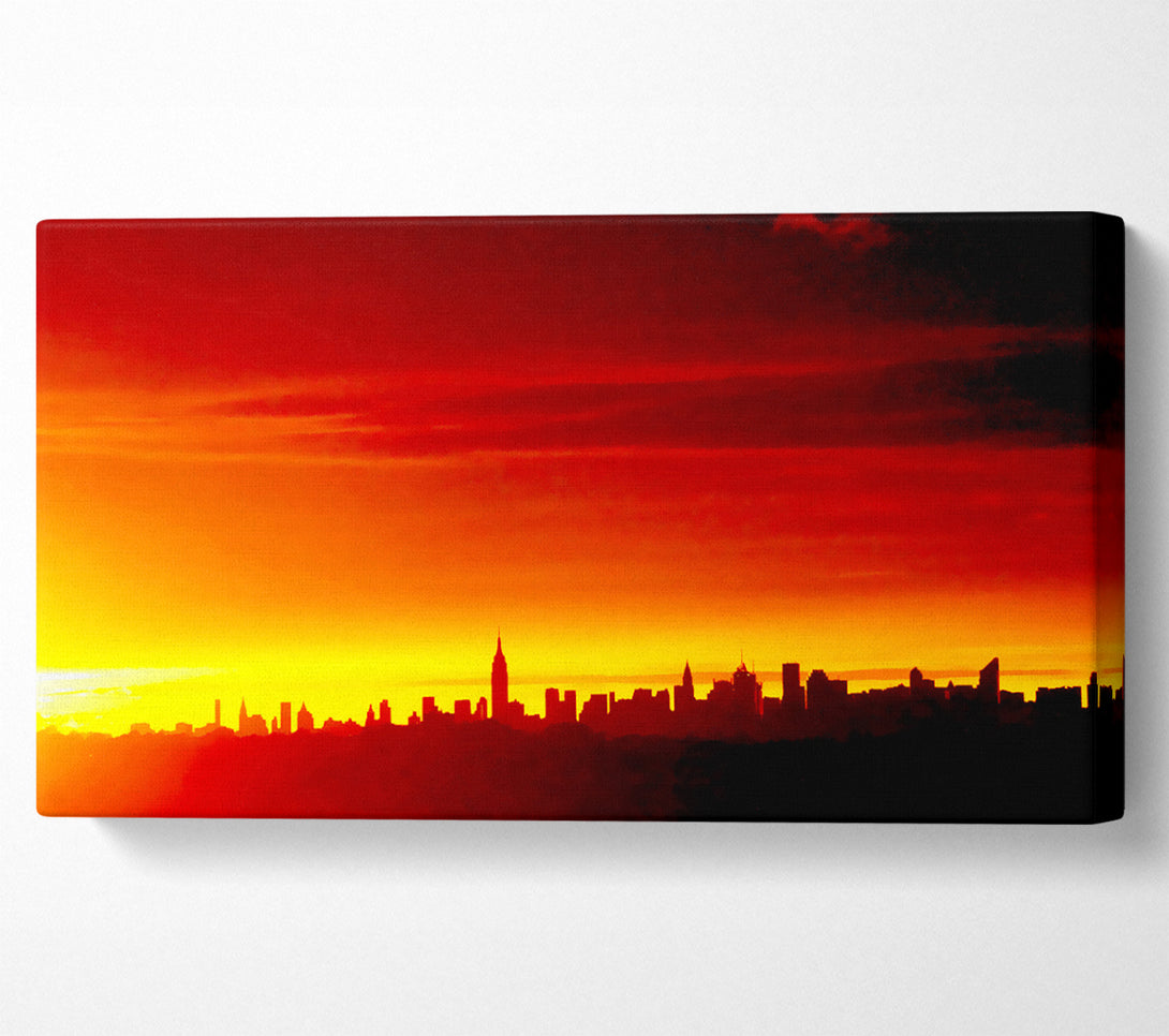  A Canvas Print of Manhattan Ny Canvas Art