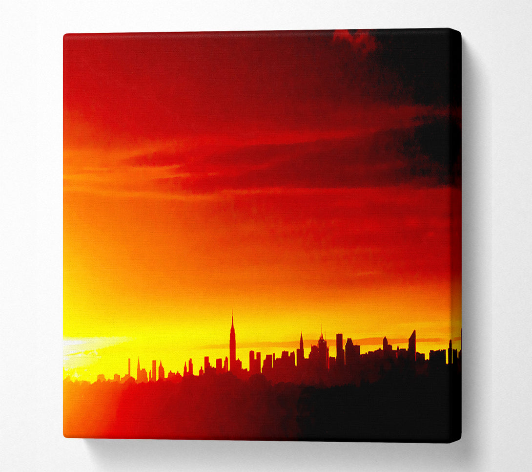  A Canvas Print of Manhattan Ny Canvas Art