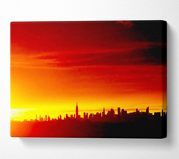 A Canvas Print of Manhattan Ny Canvas Art