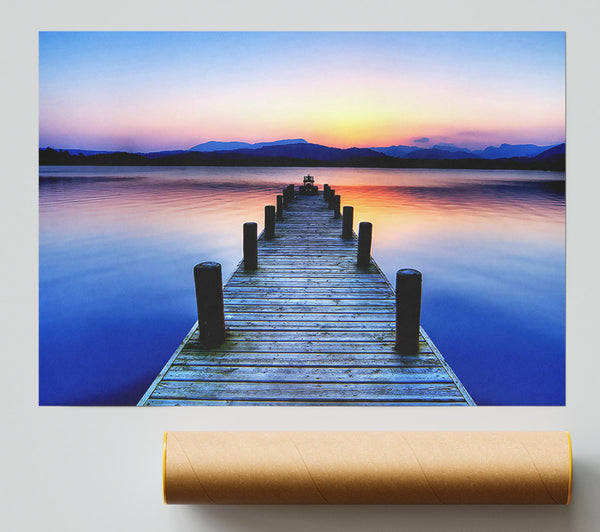 Windermere Lake District Cumbria England Poster