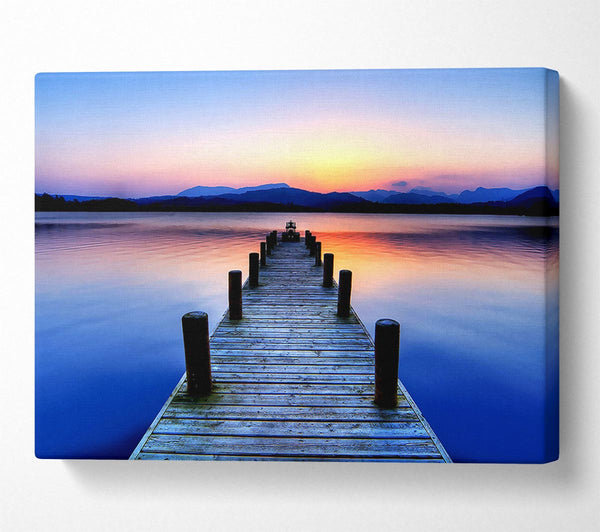  A Canvas Print of Windermere Lake District Cumbria England Canvas Wall Art