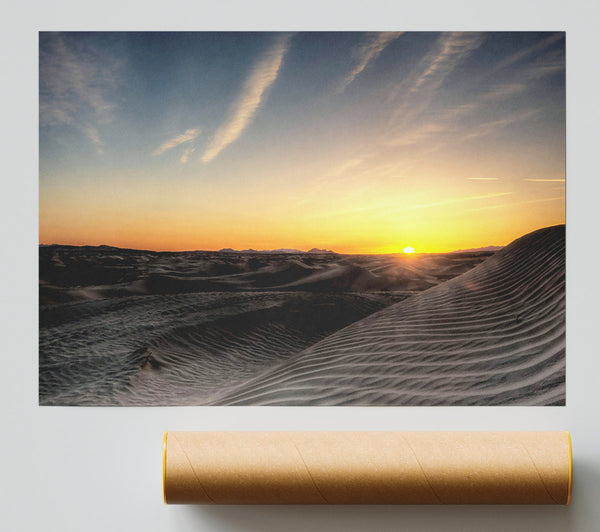 Little Sahara Sunset Poster