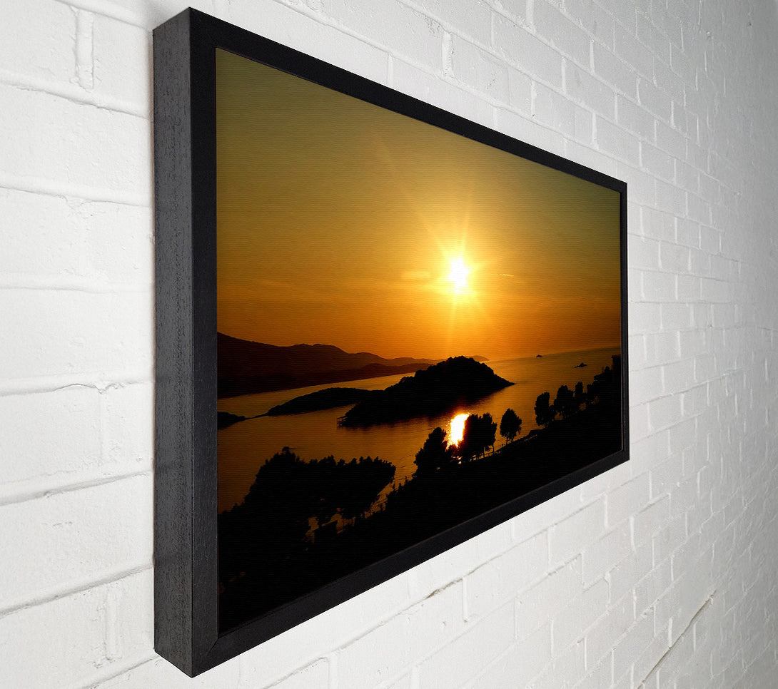  A Canvas Print of Ksamil Canvas Art