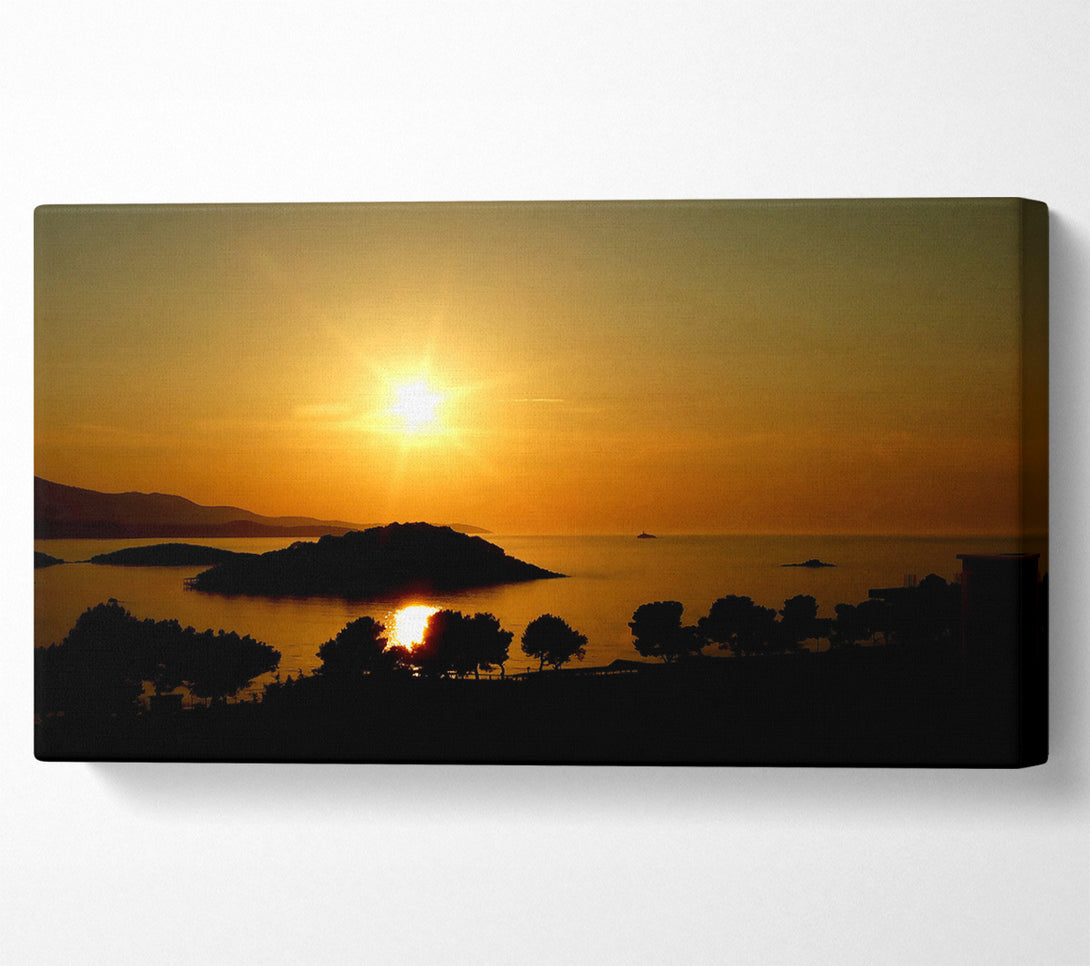  A Canvas Print of Ksamil Canvas Art