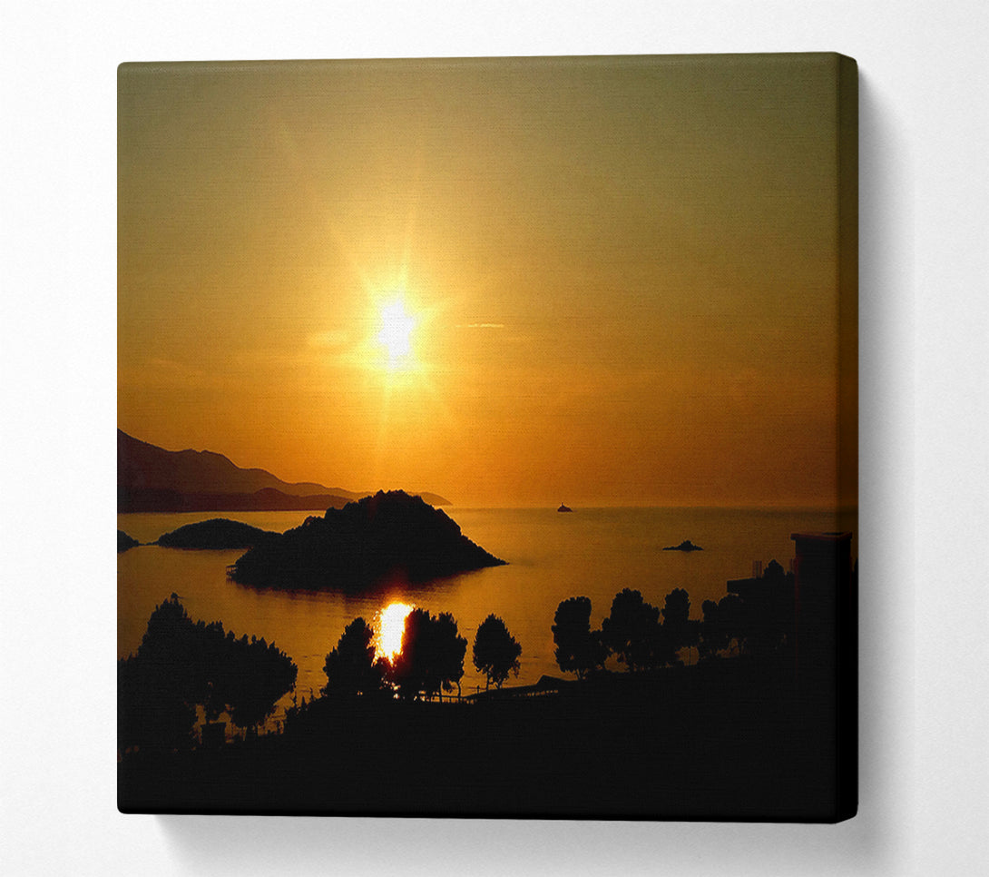  A Canvas Print of Ksamil Canvas Art