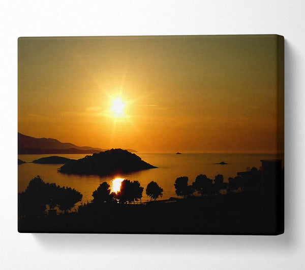  A Canvas Print of Ksamil Canvas Art