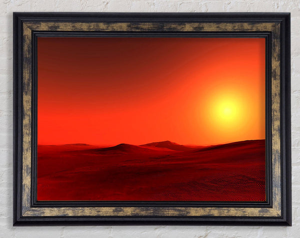 Sahara Framed Print