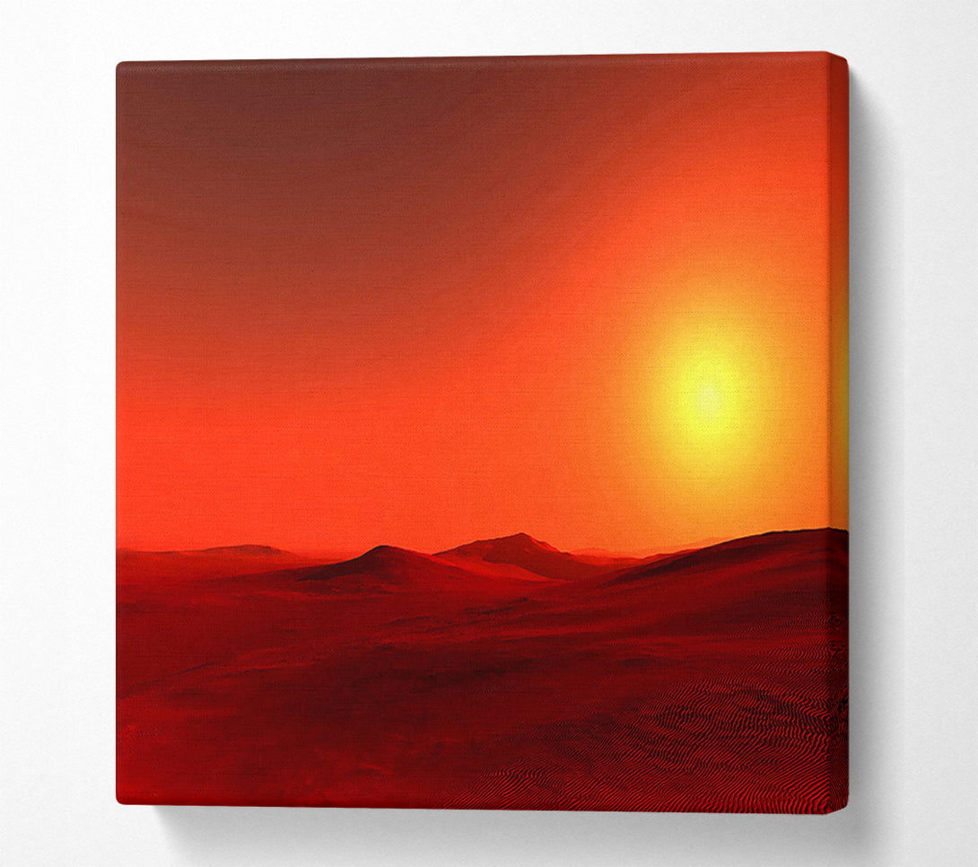  A Canvas Print of Sahara Canvas Art