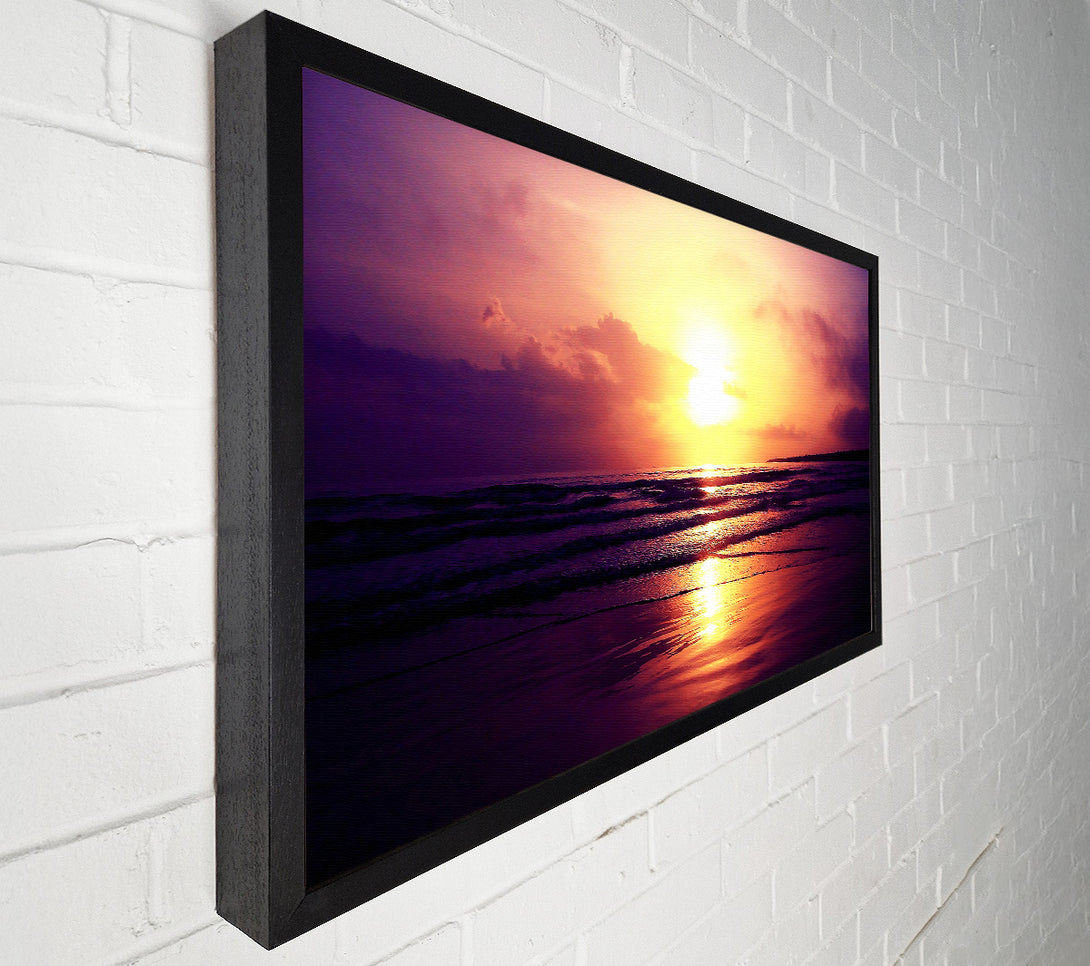  A Canvas Print of Midnight Sun Canvas Art