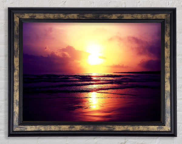 Midnight Sun Framed Print
