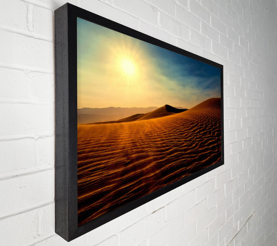  A Canvas Print of Sand Wind Canvas Wall Art