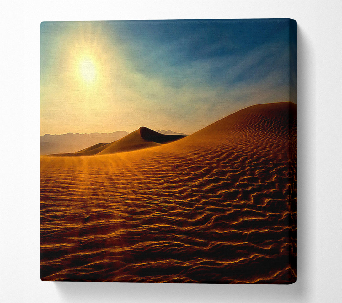  A Canvas Print of Sand Wind Canvas Wall Art
