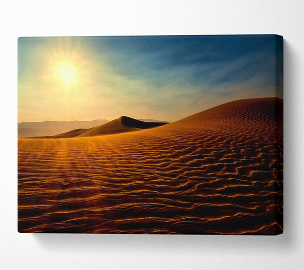  A Canvas Print of Sand Wind Canvas Wall Art