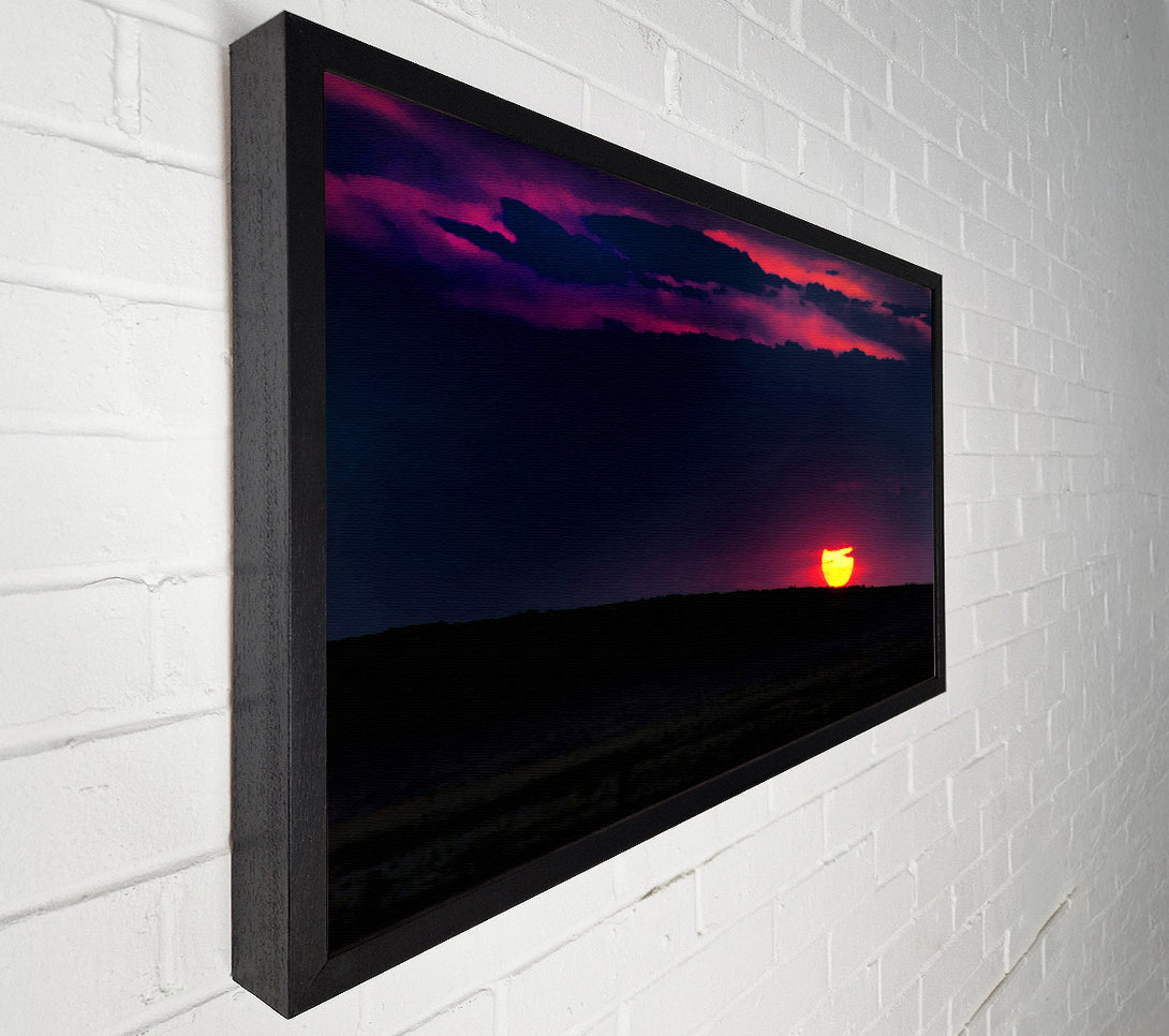  A Canvas Print of Sunrise Morning Canvas Art