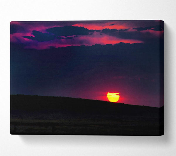  A Canvas Print of Sunrise Morning Canvas Art
