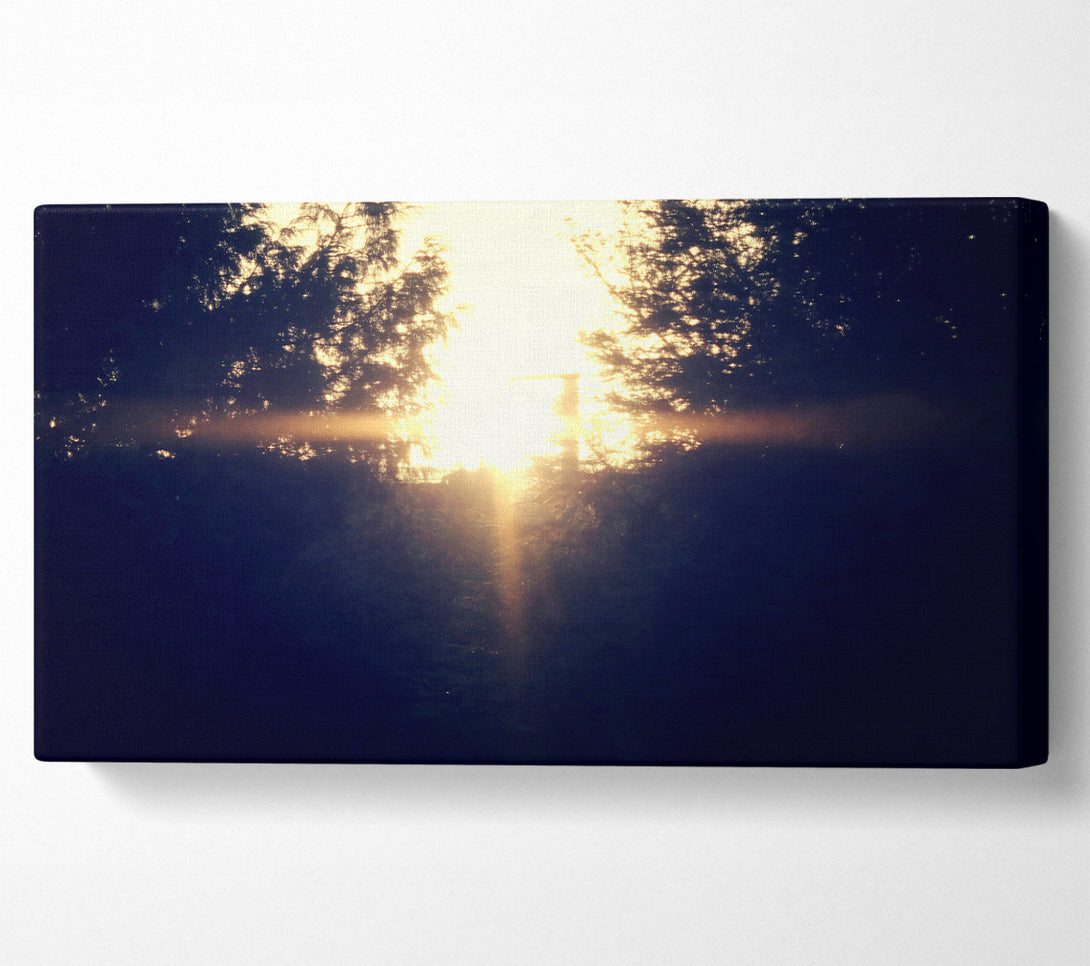  A Canvas Print of Sun Blaze Canvas Art