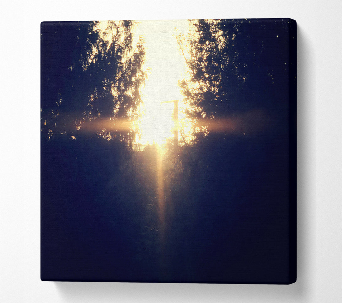  A Canvas Print of Sun Blaze Canvas Art
