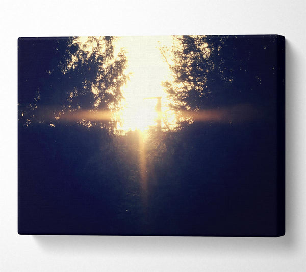  A Canvas Print of Sun Blaze Canvas Art