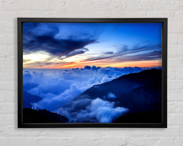 Sea Of Cloud Framed Print