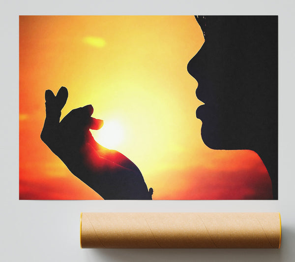 The Sun In Her Palm Giclee Print