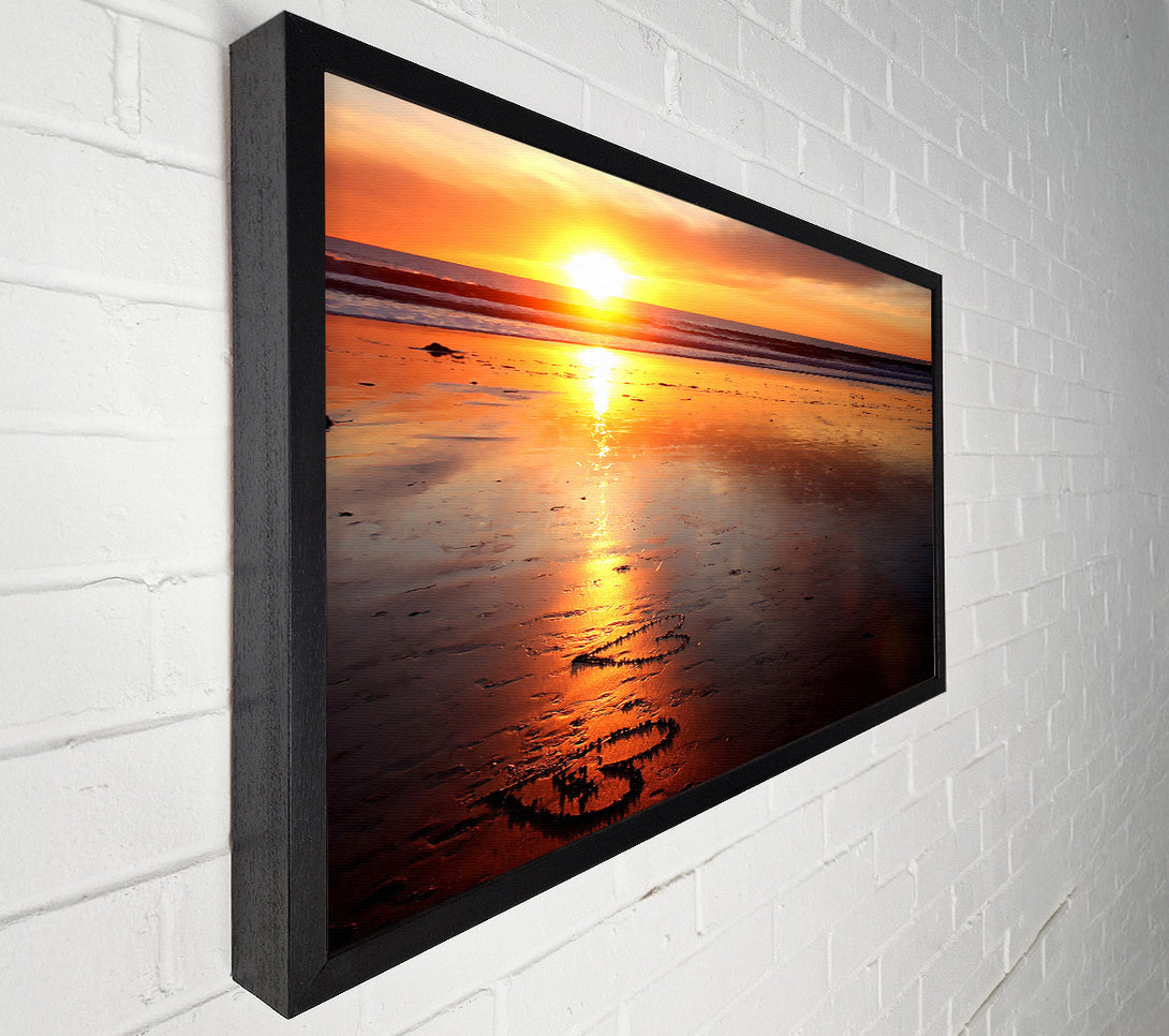 A Canvas Print of Love Is Close Canvas Wall Art