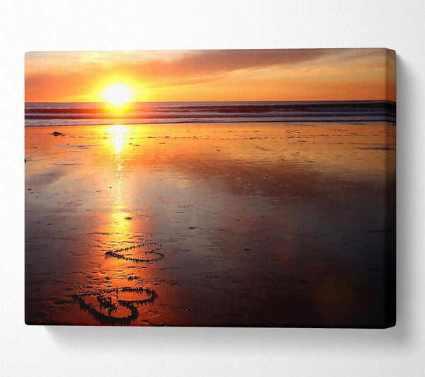  A Canvas Print of Love Is Close Canvas Wall Art