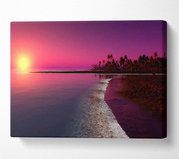 A Canvas Print of Twilight Sunset Canvas Art