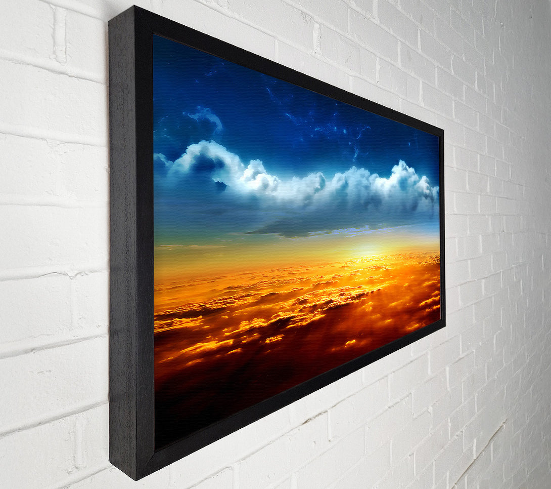  A Canvas Print of On The Clouds Canvas Wall Art