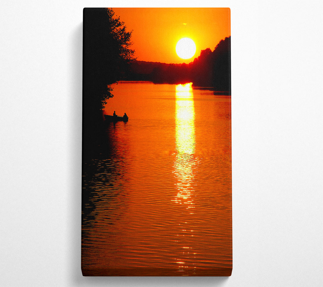  A Canvas Print of Fishermans Golden Delight Canvas Wall Art