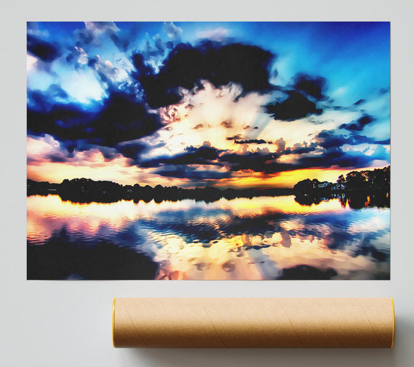 The Rays Of God Giclee Print